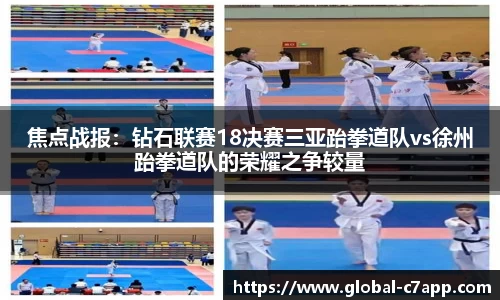 焦点战报：钻石联赛18决赛三亚跆拳道队vs徐州跆拳道队的荣耀之争较量